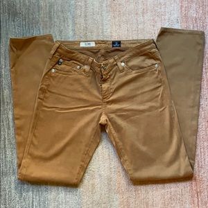 AG stilt cigarette leg khaki jeans s28R